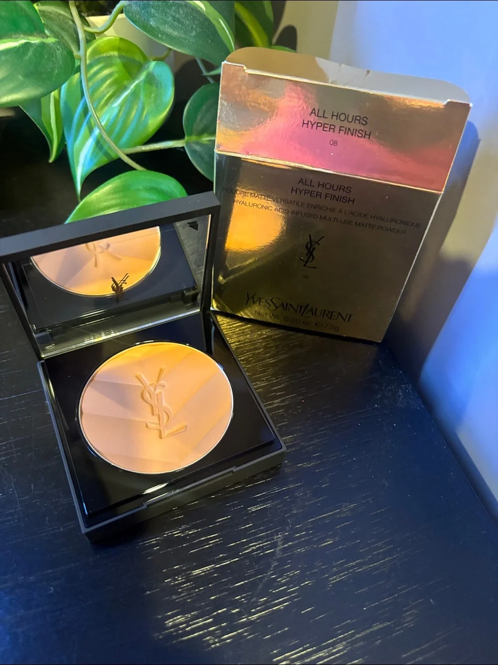 $65 Yves Saint Laurent Beauty All Hours Hyper Finish Finishing Powder shade 8